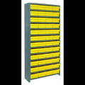 Quantum Storage Systems Euro Drawer Shelving Closed Unit CL1275-701YL